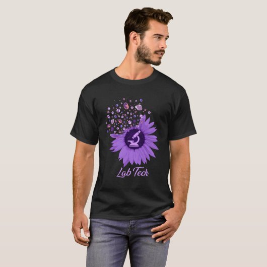 Lab Tech Med Tech Medisch Technicus Lab T-shirt (Voorkant volledig)
