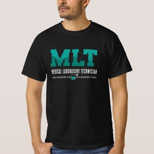 Lab Tech MLT Medical Laboratory Technician Science T-shirt (Voorkant)