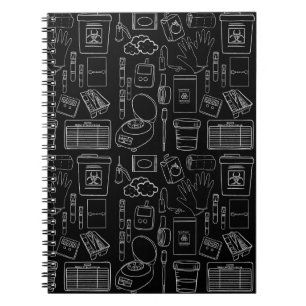 Lab tech-notitieboek notitieboek