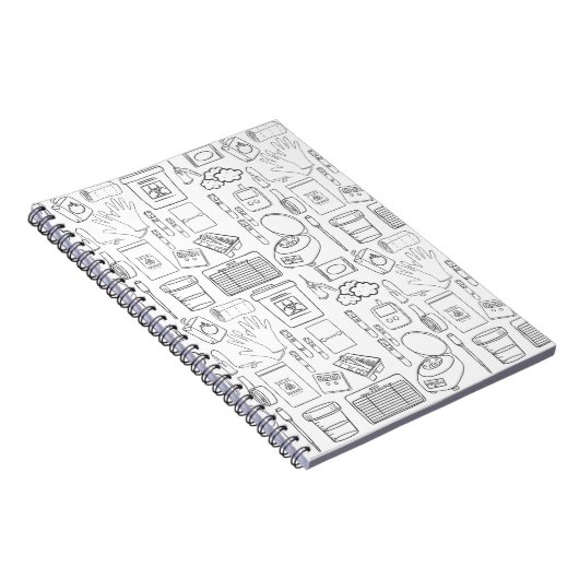 Lab tech-notitieboek notitieboek (Rechterzijde)