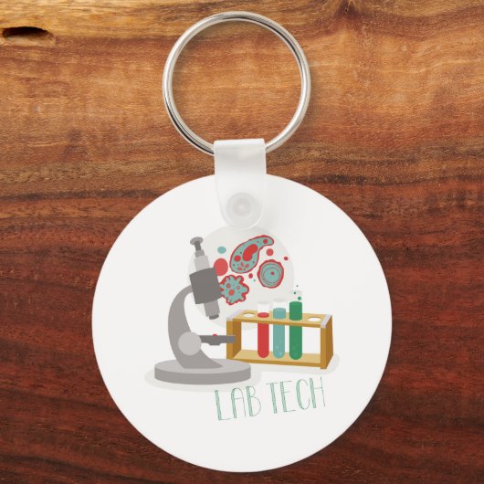 Lab Tech Sleutelhanger (Voorkant)