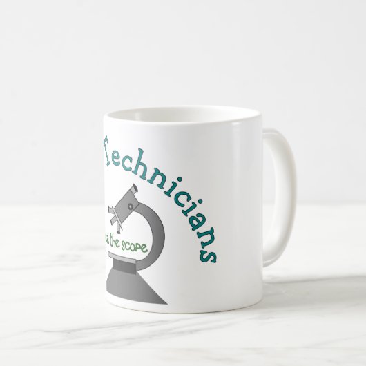 Lab-technicus Koffiemok (Voorkant rechts)