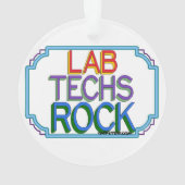 Lab Techs Rock Ornament (achterkant)