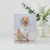 Lab Traits - High Intelligence Briefkaart (Staand voorkant)