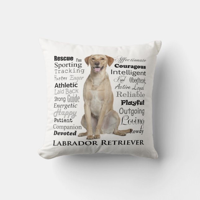 Lab Traits Pillow Kussen (Voorkant)