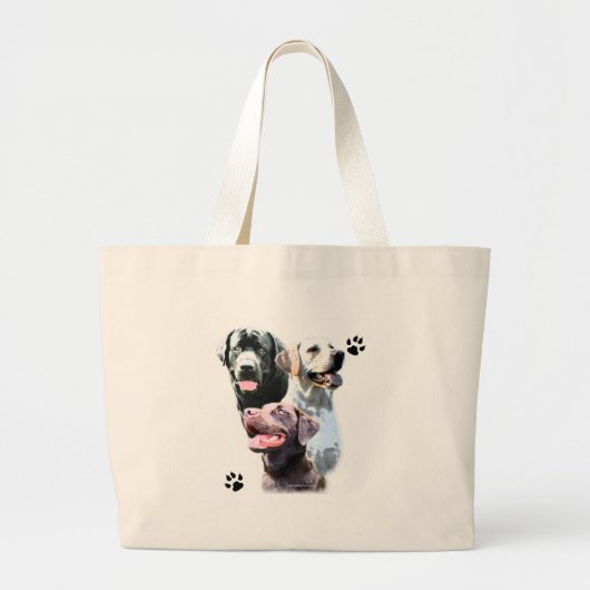 Lab Trio Grote Tote Bag (Voorkant)