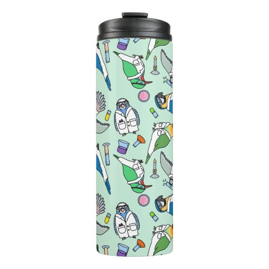 Lab Vogels - Ornithologie Thermosbeker (Voorkant)