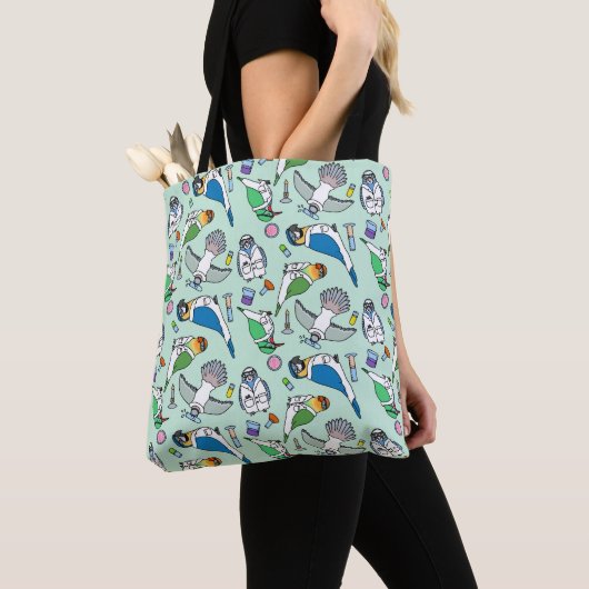 Lab Vogels - Ornithologie Tote Bag (Dichtbij)