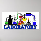LAB WARE LABORATOORY GLASSWARE SETUP POSTER (Voorkant)