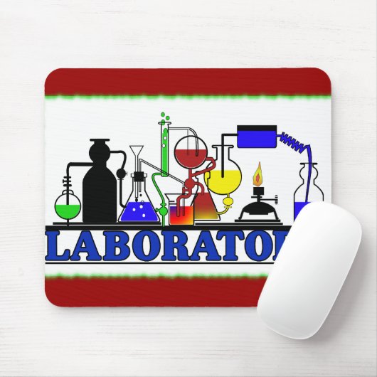 LAB WARE - LABORATORIUMGLASSWARE-INSTELLING MUISMAT (Met muis)