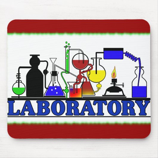 LAB WARE - LABORATORIUMGLASSWARE-INSTELLING MUISMAT (Voorkant)