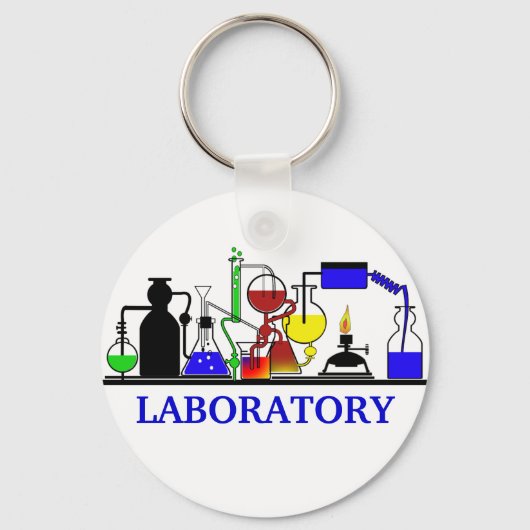 LAB WARE - LABORATORIUMGLASSWARE-INSTELLING SLEUTELHANGER (Voorkant)