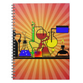 LAB WARE - LABORATORIUMGLASSWARE - WETENSCHAPPELIJ NOTITIEBOEK (Voorkant)