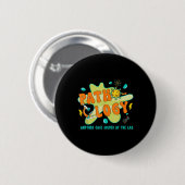 Lab Week 2025 Pathologie Retro Mystery Machine van Ronde Button 5,7 Cm (Voorkant /achterkant)