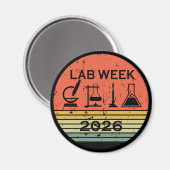 Lab Week 2026 Medical Laboratory Professionals Magneet (Voorkant / Achterkant)