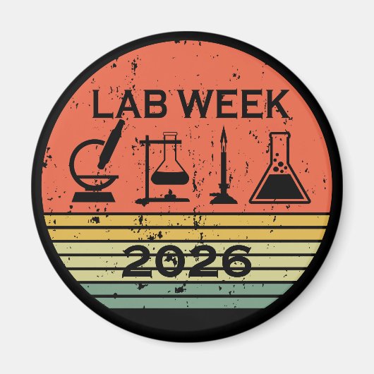Lab Week 2026 Medical Laboratory Professionals Magneet (Voorkant)