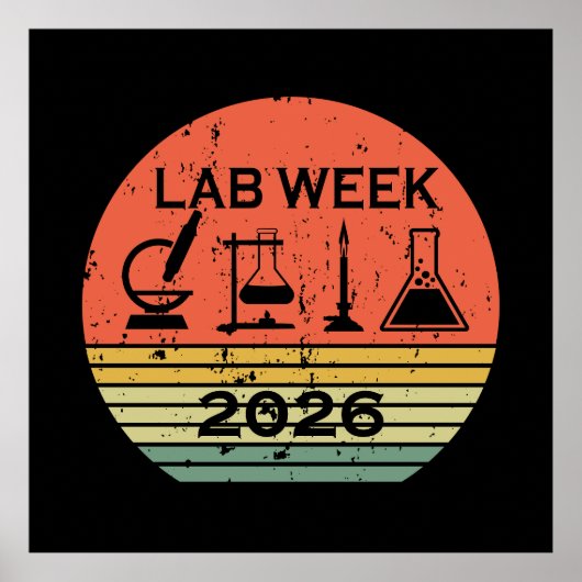 Lab Week 2026 Medical Laboratory Professionals Poster (Voorkant)