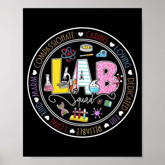 Lab Week 2026 Team Medisch Laboratoriumtechnicus Poster (Voorkant)