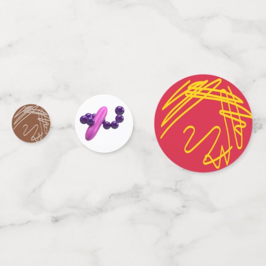 Lab Week Feest in het Micro Lab Confetti (Achterkanten)