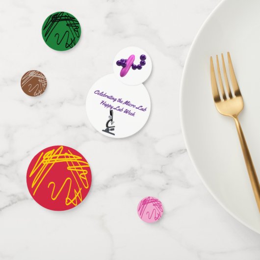 Lab Week Feest in het Micro Lab Confetti (Groep)