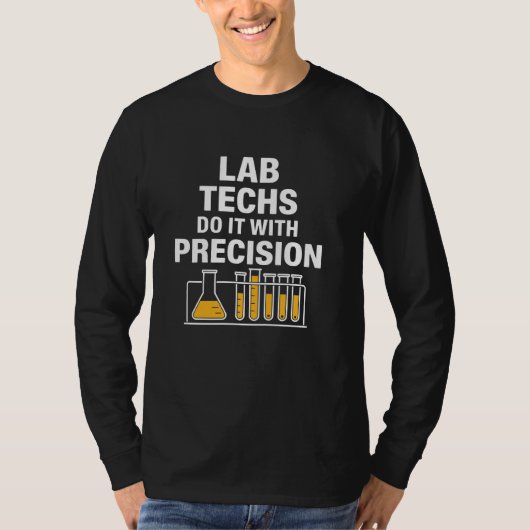 Lab Week Lab Tech Design Medisch Laboratorium Tech T-shirt (Voorkant)