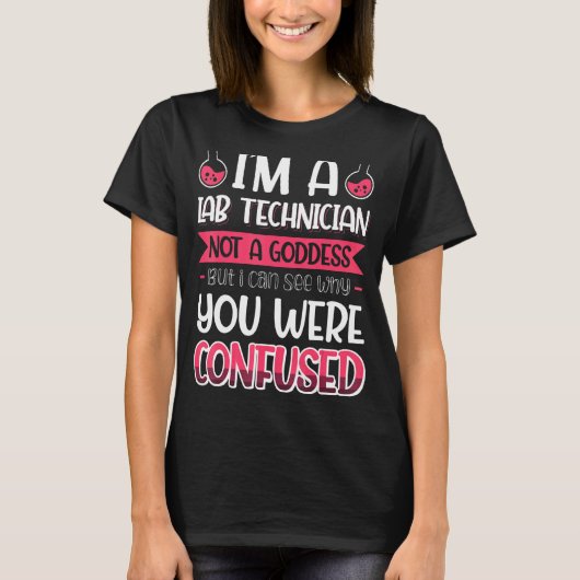 Lab Week Lab Tech Science Medical Technologist Gee T-shirt (Voorkant)