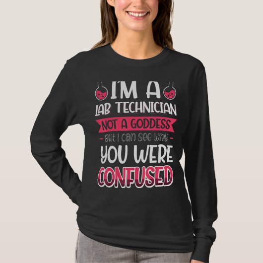 Lab Week Lab Tech Science Medical Technologist Gee T-shirt (Voorkant)