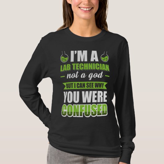 Lab Week Lab Tech Science Medical Technologist Gee T-shirt (Voorkant)