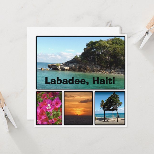 Labadee, Haïti (Voorkant / Achterkant in situ)