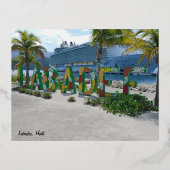 Labadee, Haïti Briefkaart (Voorkant)
