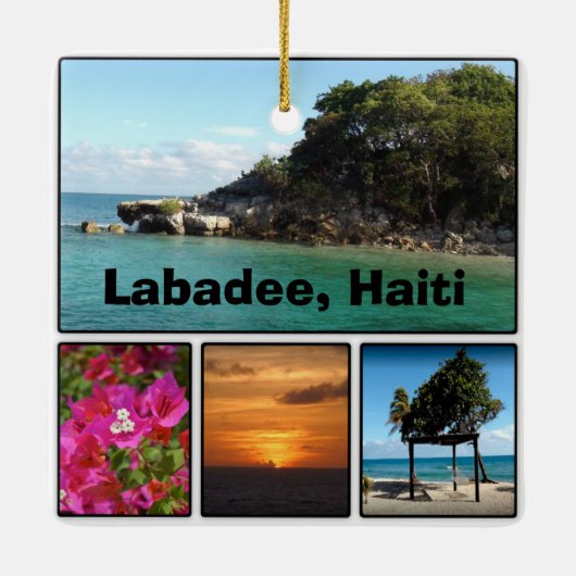 Labadee, Haïti Keramisch Ornament (Achterkant)