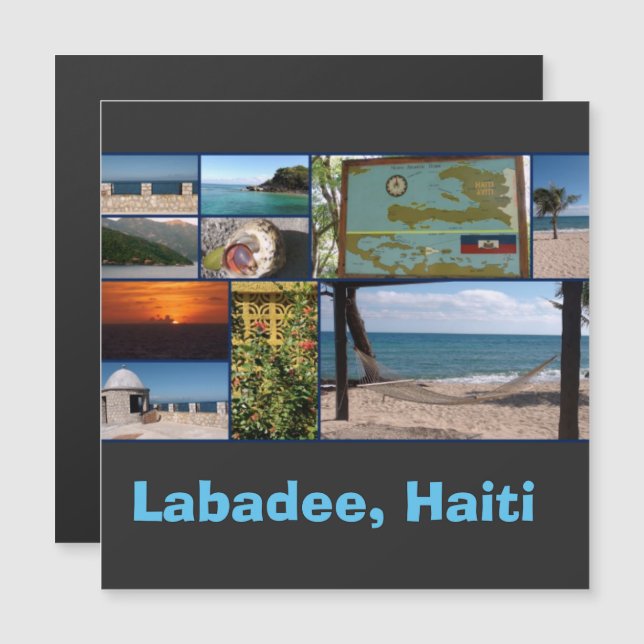 Labadee, Haïti Magnet (Voorkant / Achterkant)
