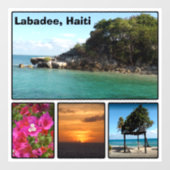 Labadee, Haïti Raamsticker (Vel)