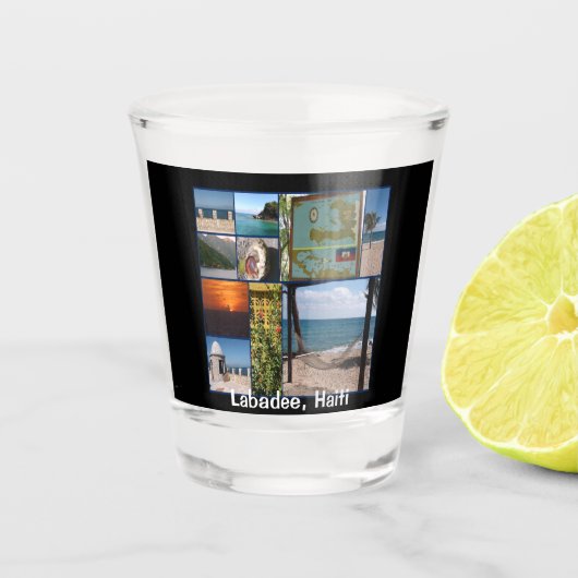 Labadee Haiti Shot glass Shot Glas (Voorkant)