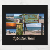 Labadee Haiti Sparkling Wijnetiket (Enkel label)