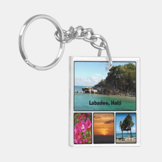 Labadee, Haïti Square Sleutelhanger (Voorkant Links)