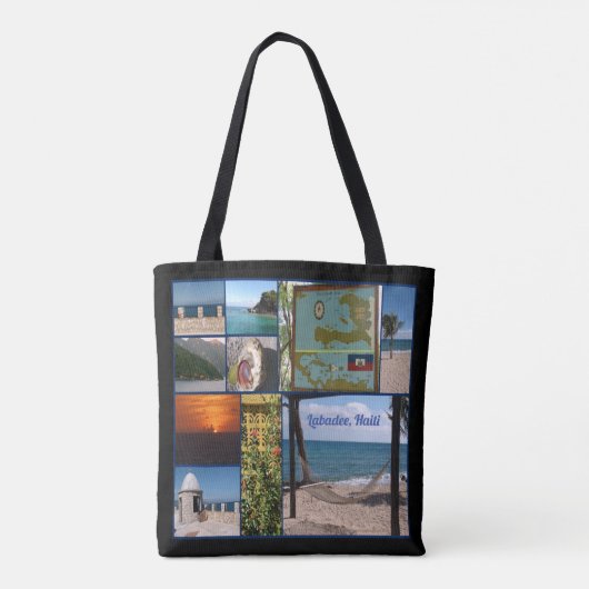 Labadee, Haïtiaanse Canvas tas (Achterkant)