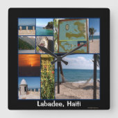Labadee, klok in Haïti (Voorkant)