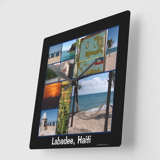 Labadee, klok in Haïti (Hoek)