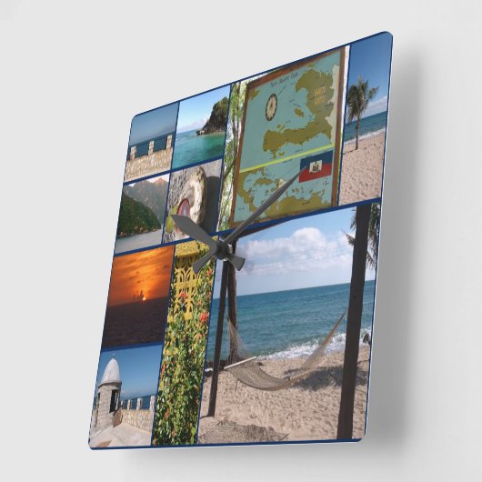 Labadee, klok in Haïti (Hoek)