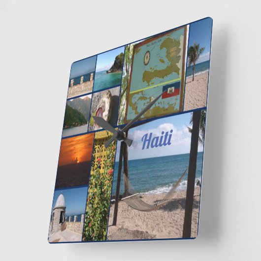 Labadee, klok in Haïti (Hoek)