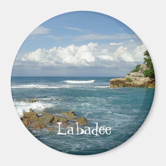 Labadee Seascape Custom Magneet (Voorkant)