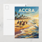 Labadi Pleasure Beach Ghana Briefkaart (Voorkant / Achterkant)