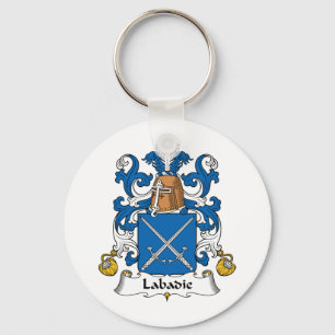 Labadie Family Crest Sleutelhanger