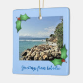 Labadie Seascape No. 2 Custom Keramisch Ornament (Links)