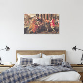 Laban Presenting Eliezer aan zijn vader, 1562 Canvas Afdruk (Insitu (Slaapkamer))