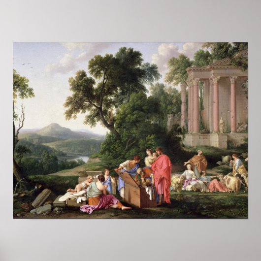 Laban Search for the Idols, 1647 Poster (Voorkant)