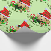 Labardor Retriever Kerst inpakpapier (Hoek)