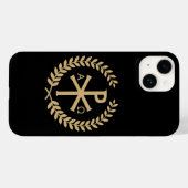 Labarum - Chi Rho - Roman Imperial Standard Case-Mate iPhone Case (Achterkant (horizontaal))