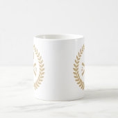 Labarum - Chi Rho - Roman Imperial Standard Koffiemok (Center)